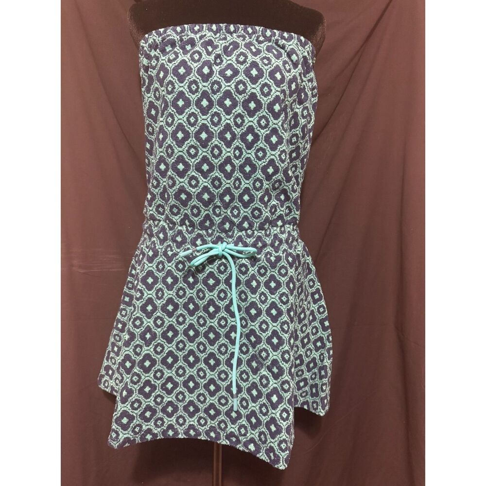 #362 - NWT Anthropologie Daily Practice Strapless Terry Mini Dress - Medium